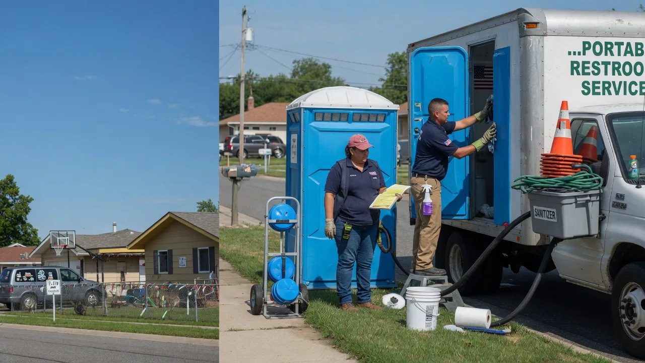 Portable Toilet Rental in Fairmont, MN near me